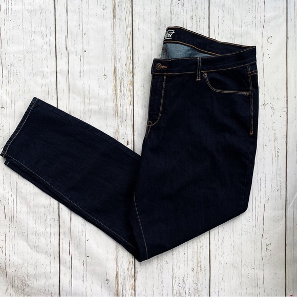 Old Navy Women’s The Flirt Dark-wash Plus Size Skinny Jeans Size 18 Regular - Picture 2 of 7